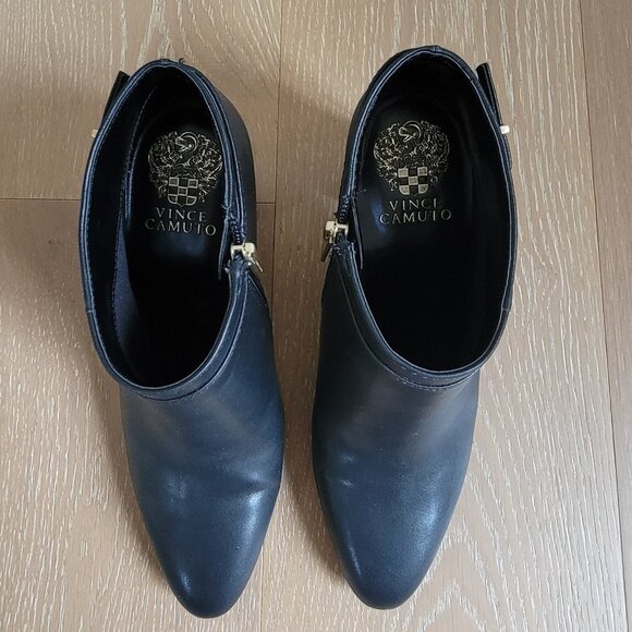 Vince Camuto Women’s Coorin Heeled Booties in Black Size 8 - Picture 5 of 10